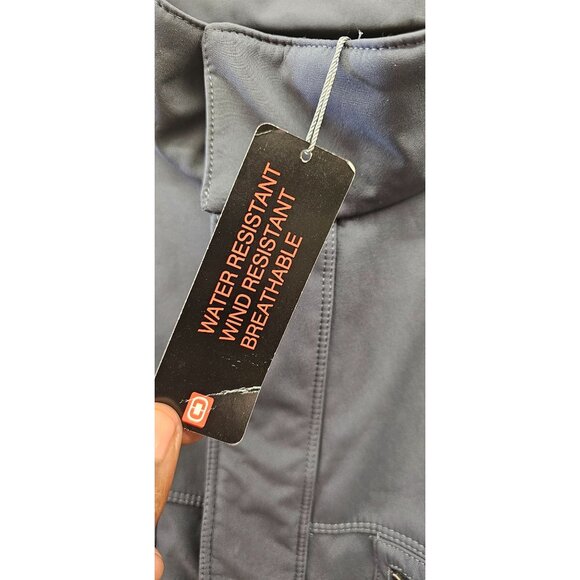 Ogio 1967 Logo on Front Men's Jacket Gray Size M Full-Zip Multiple Pockets. BNWT - Picture 8 of 15